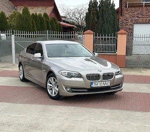 Bmw f10 520i 2.0 benzina an 2012 automata unic proprietar fiscal pe loc    - imagine 2