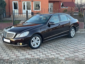 Mercedes E 200 2.2 Cdi an 2010 euro 5 inmatriculat ro. acte la zi fiscal pe loc    - imagine 3