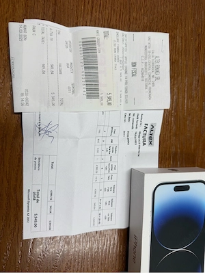 iPhone 14 Pro 128 gb Silver impecabil baterie 100%