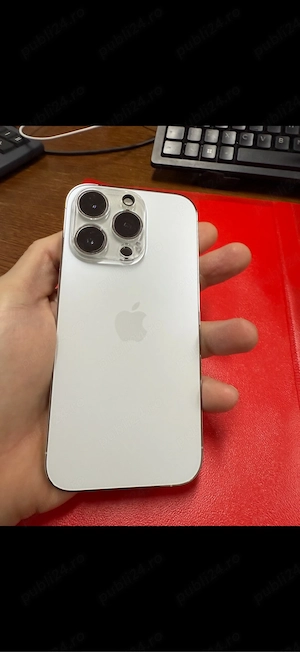 iPhone 14 Pro 128 gb Silver impecabil baterie 100% - imagine 2