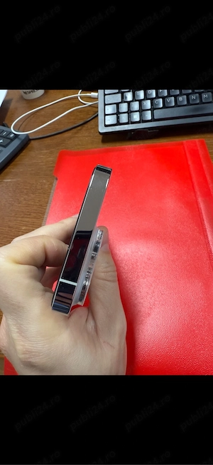 iPhone 14 Pro 128 gb Silver impecabil baterie 100% - imagine 3