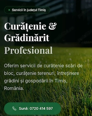 Servicii gradinarit