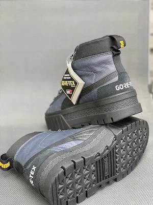 Adidasi Originali Puma Mayze Leather GoreTex Noi, Marimea 35.5 - imagine 5