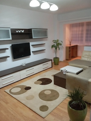 Apartament 2 camere, mobilat, utilat +balcon mobilat+parcare Racadau