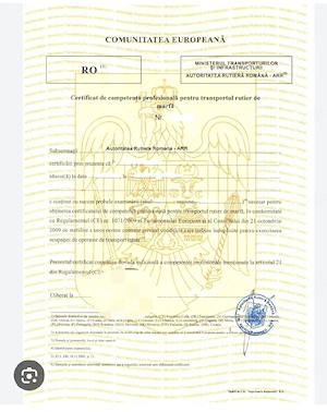 Licență de transport 