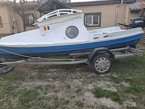 Vand barca Laguna 480 + motor Suzuki 20 HP + peridoc - imagine 3
