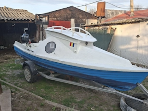 Vand barca Laguna 480 + motor Suzuki 20 HP + peridoc - imagine 2
