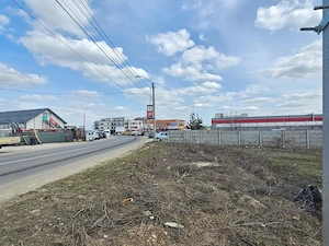 Terenuri de închiriat cu deschidere la DJ 100   suprafețe generoase, acces TIR. - imagine 5