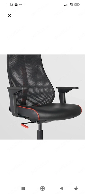 Vand scaun birou  gaming IKEA - imagine 5