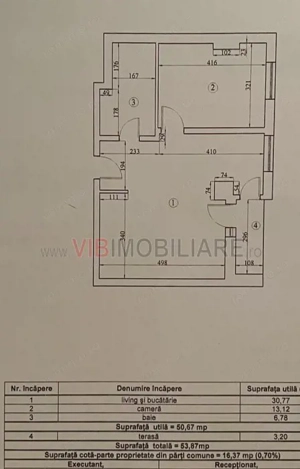 Decebal - Muncii - imobil 2012 - 2 camere - mobilat/utilat  - imagine 10