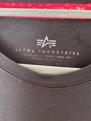 Tricou Alpha Industries Nasa Logo marime S - imagine 3