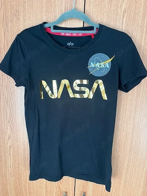Tricou Alpha Industries Nasa Logo marime S