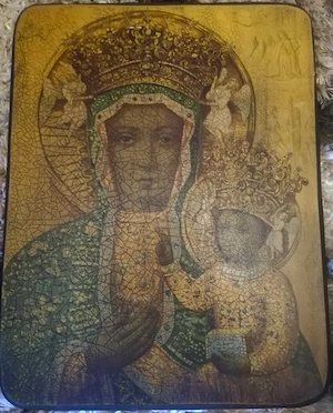 Vand icoana Maica Domnului cu pruncul