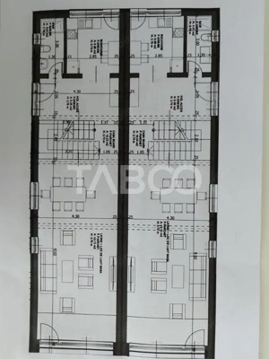 Casa cuplata semifinisata de vanzare in Dambul Rotund cu garaj - imagine 13