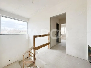 Casa cuplata semifinisata de vanzare in Dambul Rotund cu garaj - imagine 7