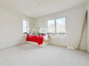 Casa cuplata semifinisata de vanzare in Dambul Rotund cu garaj - imagine 11