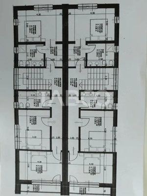 Casa cuplata semifinisata de vanzare in Dambul Rotund cu garaj - imagine 15