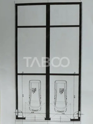 Casa cuplata semifinisata de vanzare in Dambul Rotund cu garaj - imagine 14