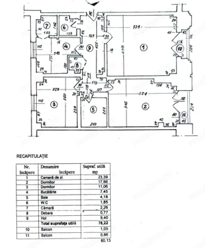 Vanzare 3 Camere Burebista - Alba Iulia, Bloc Monolit, Centrală Proprie - imagine 4