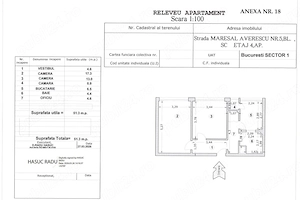 Vanzare apartament 2 camere Bd.Maresal Averescu nr.5, comision 0% - imagine 10