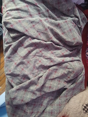 Fustă Rochie Damă Vișinie - Mărimea 56 - Material Calitativ - imagine 4
