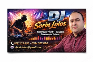 Sonorizare Nuntă DJ + Lumini + Fum Greu | DJ Sorin Lolos