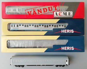Vagoane trenulet electric H0, Heris, ACME