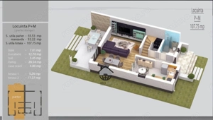 COMISION 0%, Duplex 4 Camere, 108 mp, 335 Teren, La Intrare SACALAZ - imagine 8