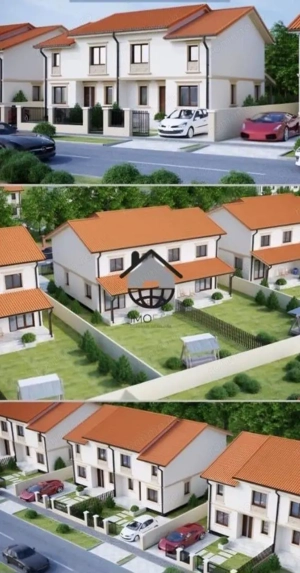 COMISION 0%, Duplex 4 Camere, 108 mp, 335 Teren, La Intrare SACALAZ - imagine 7