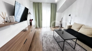 Apartament mobilat utilat 2 camere balcon parcare zona Doamna Stanca - imagine 2