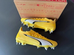 Ghete Fotbal PUMA Ultra Ultimate MXSG Noi, Marime 39, 40 , 40.5