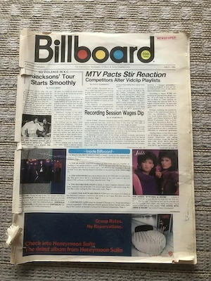 Revista Billboard 21 iulie 1984