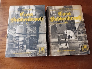 152. Carte, Casa Buddenbrook vol. 1 și vol. 2, Thomas Mann 