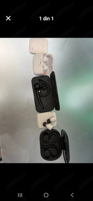 Vând diferite modele de căști perfect funcționale magnetice în afară de JBL nu știu nimic de ele s-a