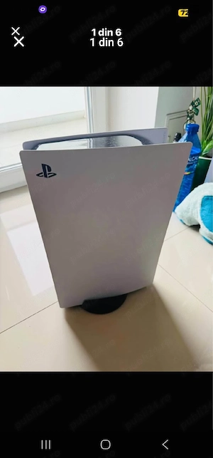 Sony PS5 varianta Disk model deosebit cu accesorii originale controler original la cutie plus Camera