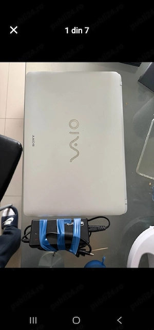 Laptop Sony Vayo I3 gen 3 SSD 256 GB 16 GB RAM super silențios nu se încălzește fără defecte bateria