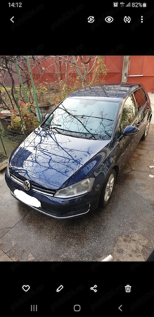 vw golf VII 2013 motor 1,4 TSI, 122cp 