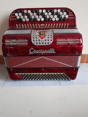 Acordeon Armonica cu butoane - imagine 5