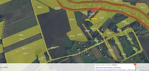 3 terenuri intravilane 0,901 ha + Livadă 0,72 ha   Teghea, jud. Satu Mare