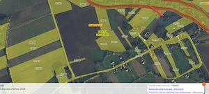 3 terenuri intravilane 0,901 ha + Livadă 0,72 ha   Teghea, jud. Satu Mare - imagine 2