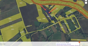 3 terenuri intravilane 0,901 ha + Livadă 0,72 ha   Teghea, jud. Satu Mare - imagine 4