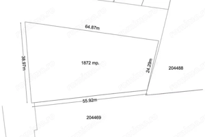 Super teren 1872 mp, deschidere 39 m, Giulesti Sarbi, ideal pentru investitori  - imagine 12