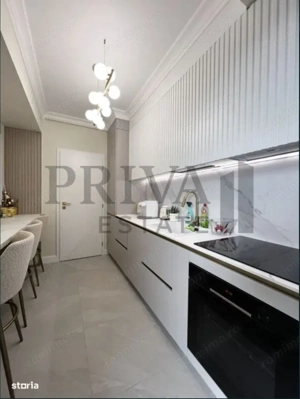 Apartament de lux, 2 camere, complet mobilat, parcare. British School - imagine 10