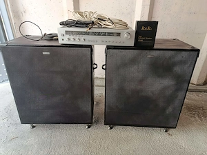 De Vanzare boxe AUDIOLA provenienta ITALIA si amplificator cabluri