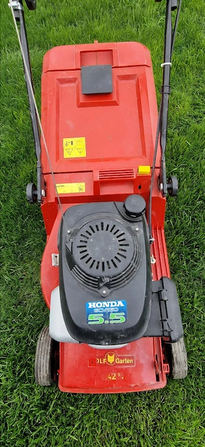 Masina de taiat iarba gazon  wolf garten motor honda 5.5 cai cu cos stihl honda husqvarna viking