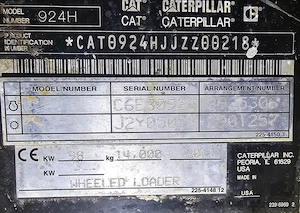 Caterpilar 924 H