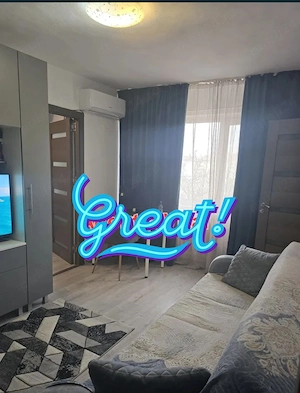 Inchiriez apartament 2 camere complet renovat si utilat, AC ,  et 4- Vizavi de Spitalul Militar - 35 - imagine 8