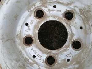 Set 4 jante mercedes r15