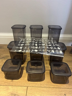 Set  9 recipiente bucatarie  - imagine 2