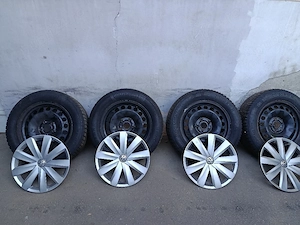 Capace jante tabla originale vw, audi pe 16 toli  - imagine 4